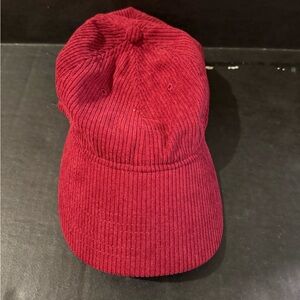 Goodfellow & Co Maroon cap
With brown adjustable strap